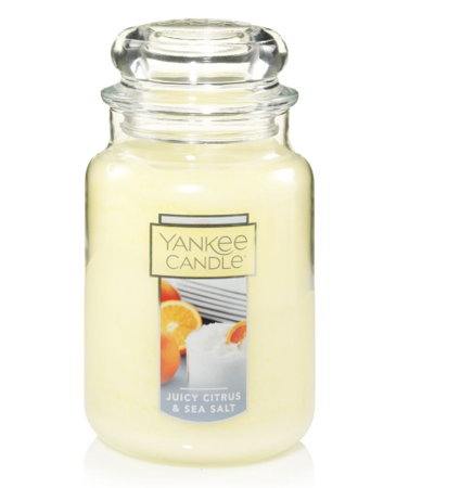 Yankee Candle Large Jar Juicy Citrus&Sea Salt 623g